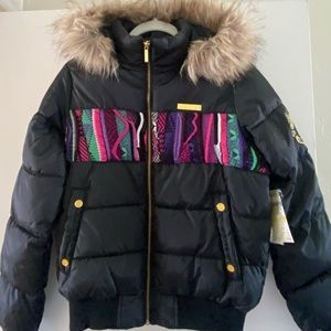 Rare NWT COOGI Puffer Hooded Jacket Size M